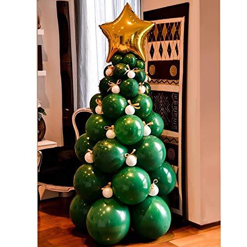 96 Pcs Christmas Balloon Garland Arch kit with Christmas tree for Christmas Party Decorations - Hibrides