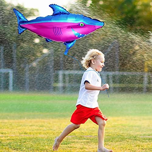 14 Pieces Sea Animal Balloons Under the Sea Balloons for Ocean Themed Party - Hibrides