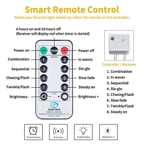 9.8 Feet Hanging Window Curtain Lights for Wedding Decorations and Party - Hibrides