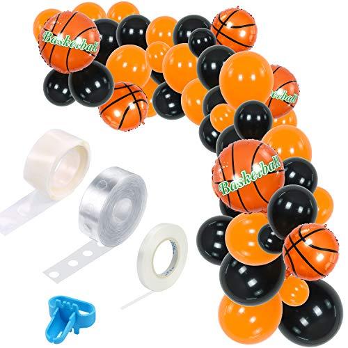 110 Pcs Basketball Theme Balloon Garland Arch Kit for Baby Shower Birthday Party - Hibrides