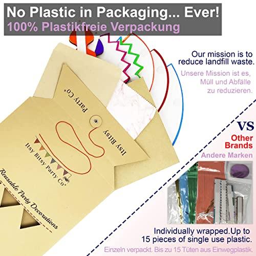 Premium Reusable Birthday Banner Decorations Happy Birthday Decorations for Women - Hibrides