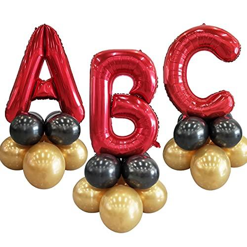 40 Inch Giant Jumbo Helium Foil Mylar Letter Balloons for Party Decorations - Hibrides