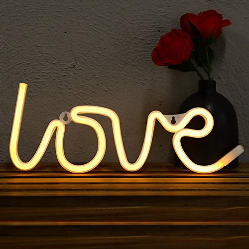 Love Neon Sign-LED Neon Signs for Wedding Backdrop Christmas - Hibrides