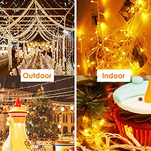 Extendable 2-Pack LED Christmas String Lights for Outdoor Indoor Decorations - Hibrides