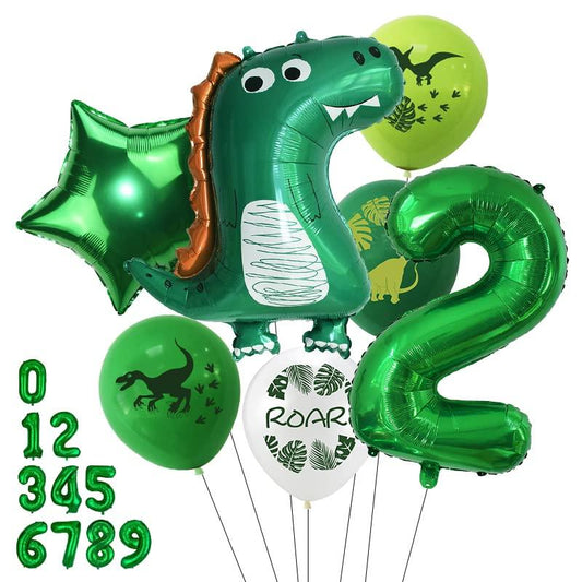 Baby Dinosaur Balloons for Dinosaur Birthday Party Decorations - Hibrides