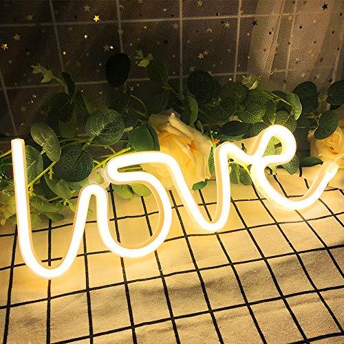 Love Neon Sign-LED Neon Signs for Wedding Backdrop Christmas - Hibrides