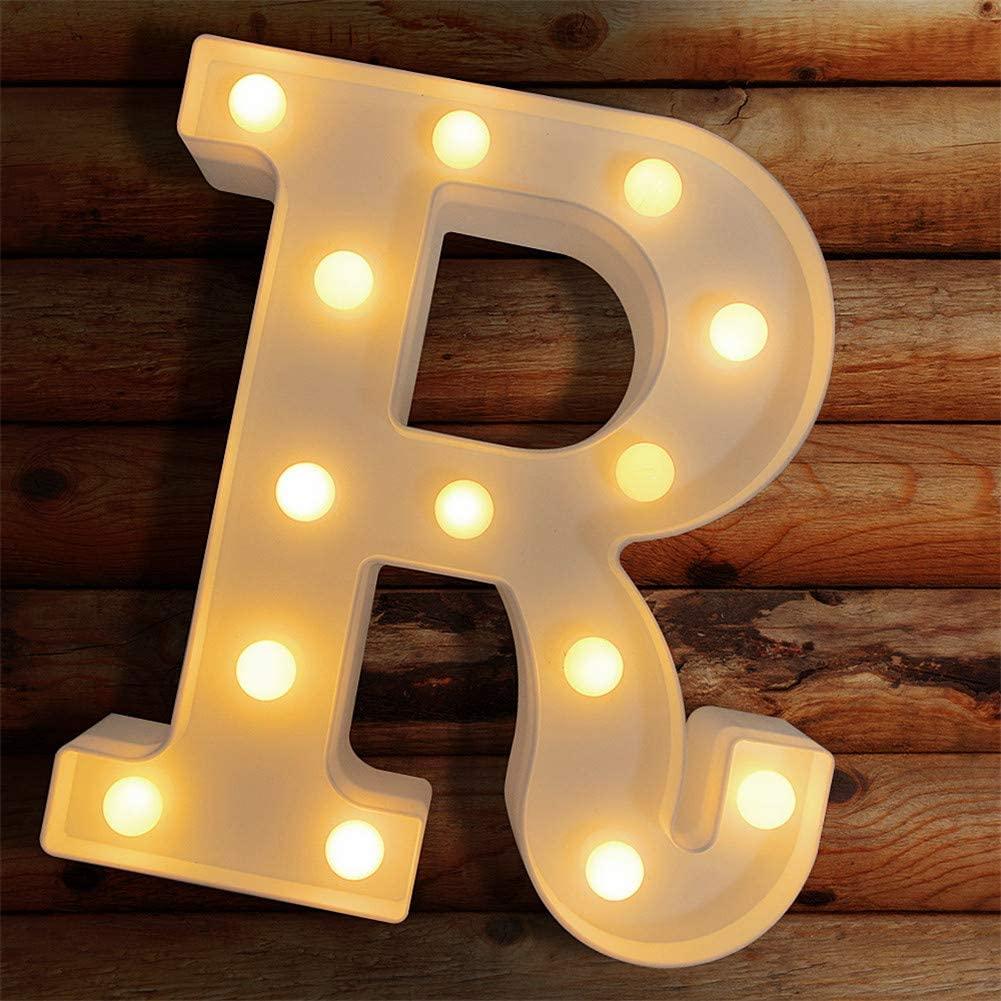 LED Light Up Letters Sign for Night Light, Alphabet Marquee Letters fo ...