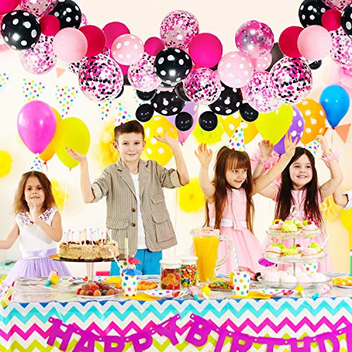 117pcs Mouse Balloon Garland Arch Kit for Theme Party Baby Shower Birthday Decoration - Hibrides