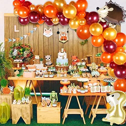 67pcs Woodland Baby Shower Balloon Garland with Animal Balloons - Hibrides