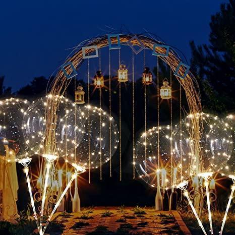 Reusable Led Balloons Sweet Sixteen/16 Party Decorations - Hibrides