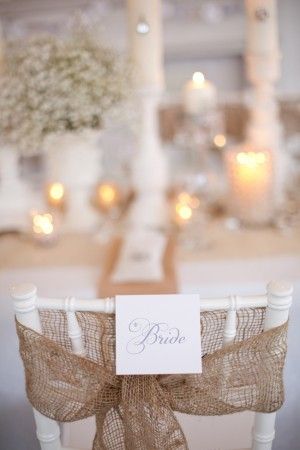 10pcs 6"X108" Natural Jute Burlap Chair Bow Sashes for Wedding Event Party - Hibrides