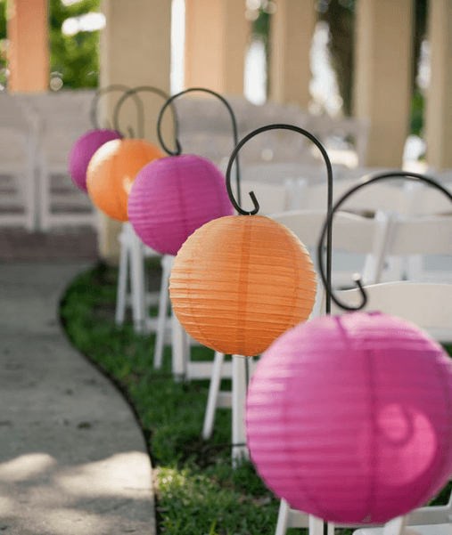 Large Assortment of 15 Pcs Colorful Paper Lanterns for Home Decor Weddings - Hibrides